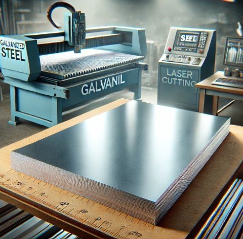 Plat Galvanil Untuk Laser Cutting