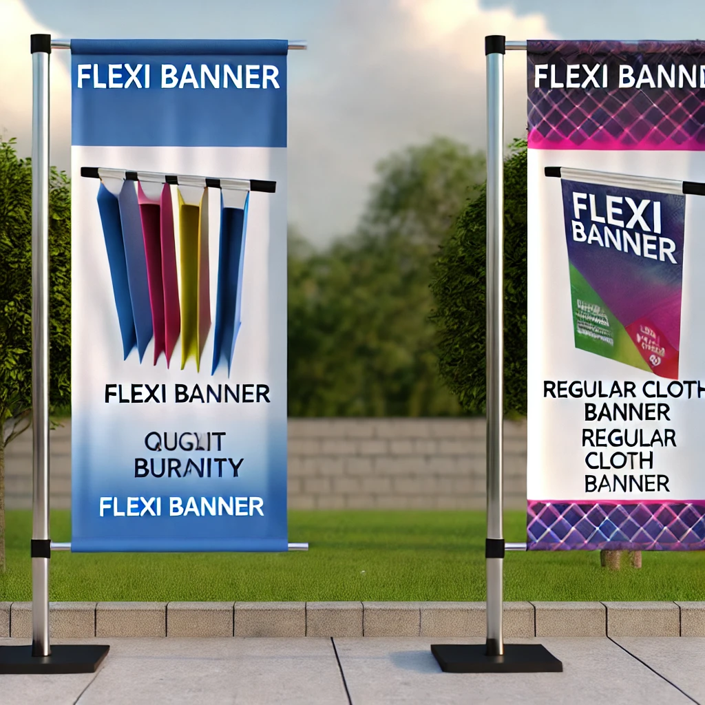 Flexi Banner vs Spanduk Biasa, Mana yang Lebih Efektif?