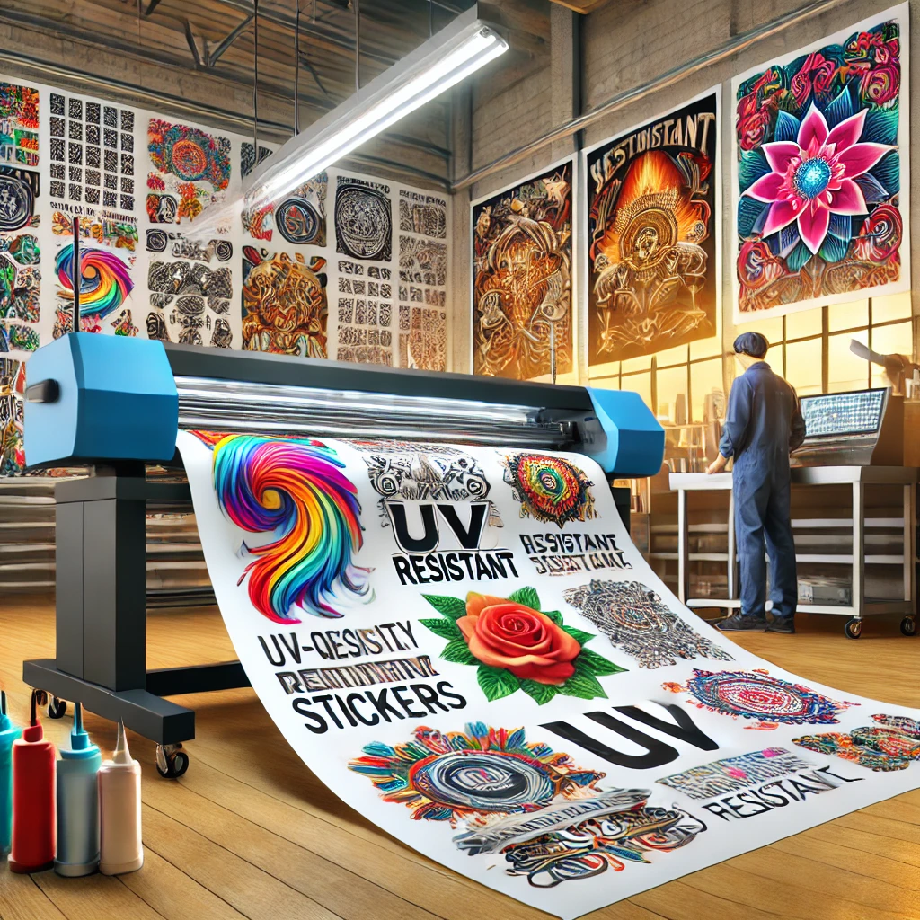 sticker uv yang elegan