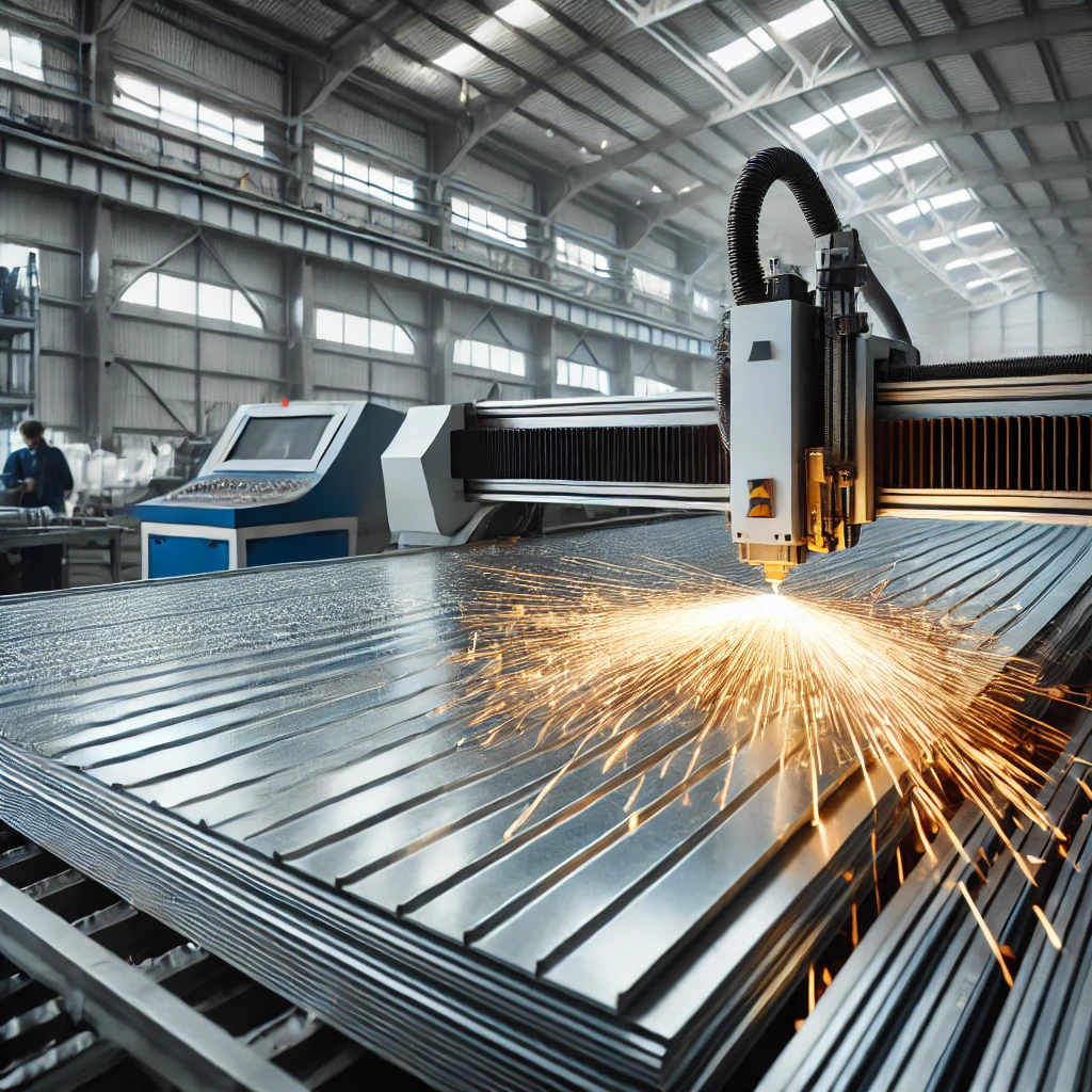 laser cutting plat galvanil