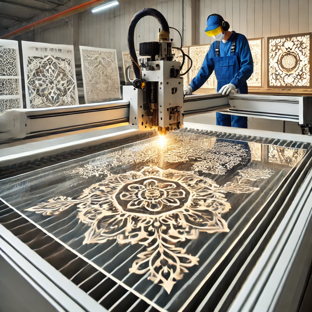 laser cutting akrilik