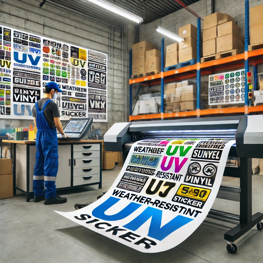 sticker uv