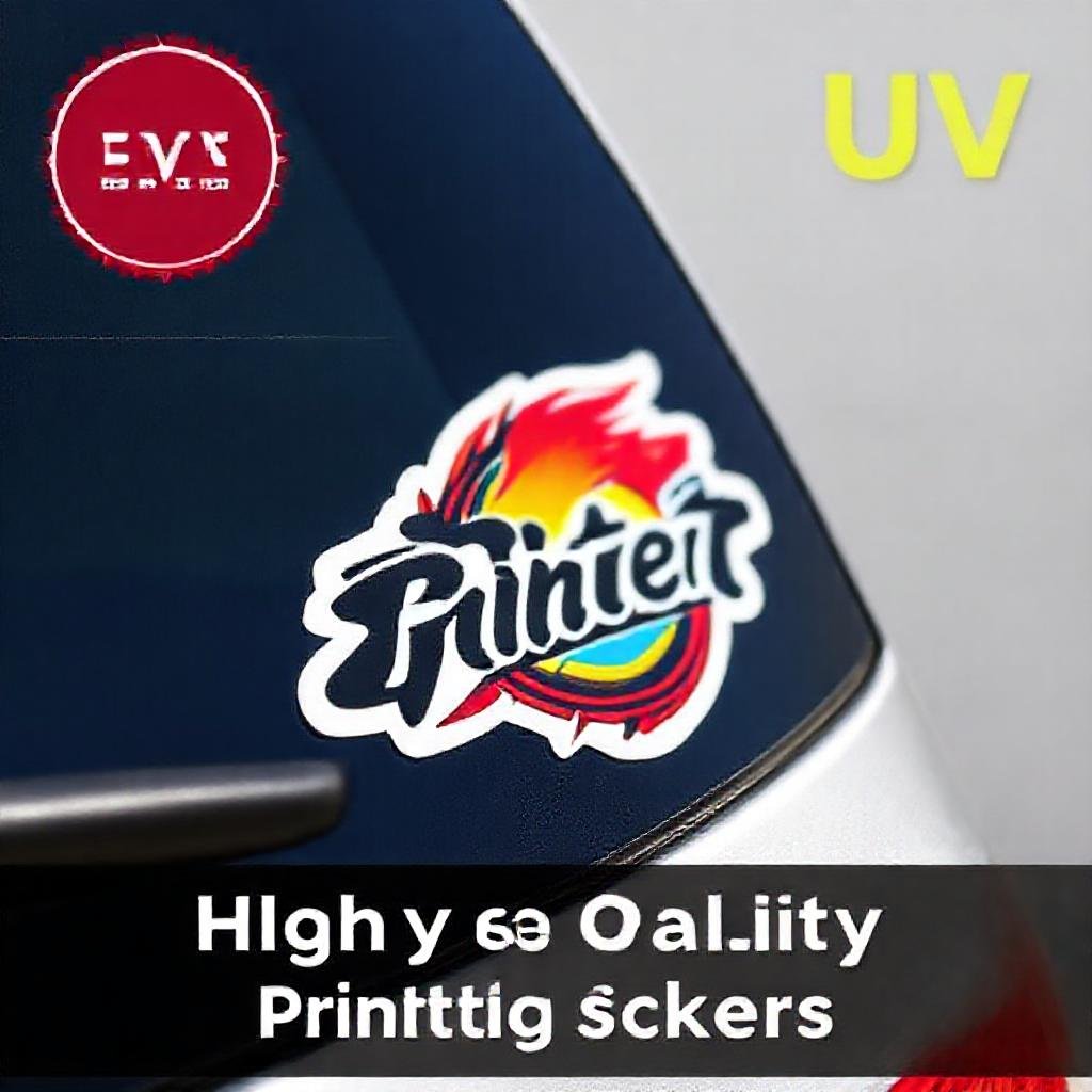 Digital Printing Sticker UV