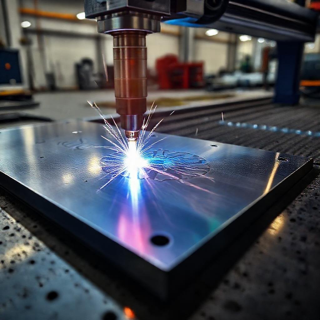 Laser Cutting Plat Besi