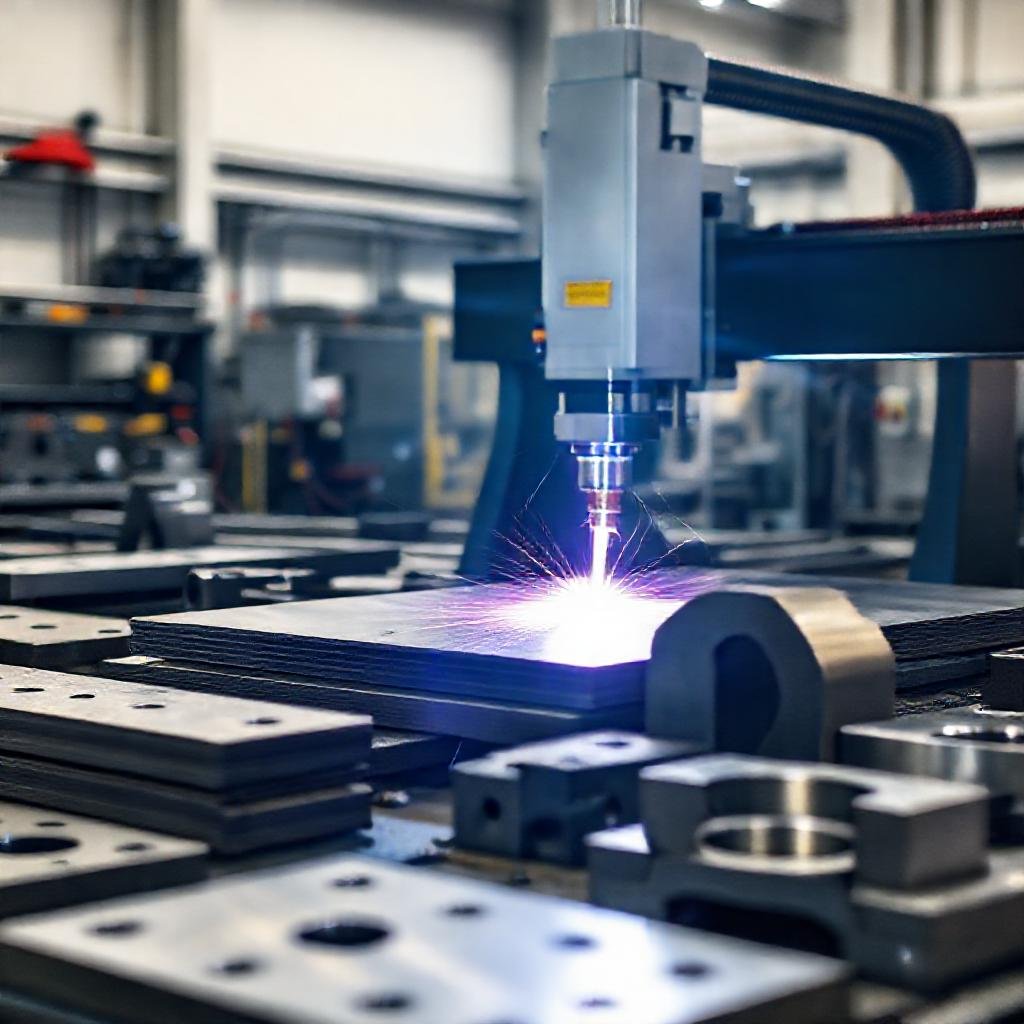 Laser Cutting Plat Besi