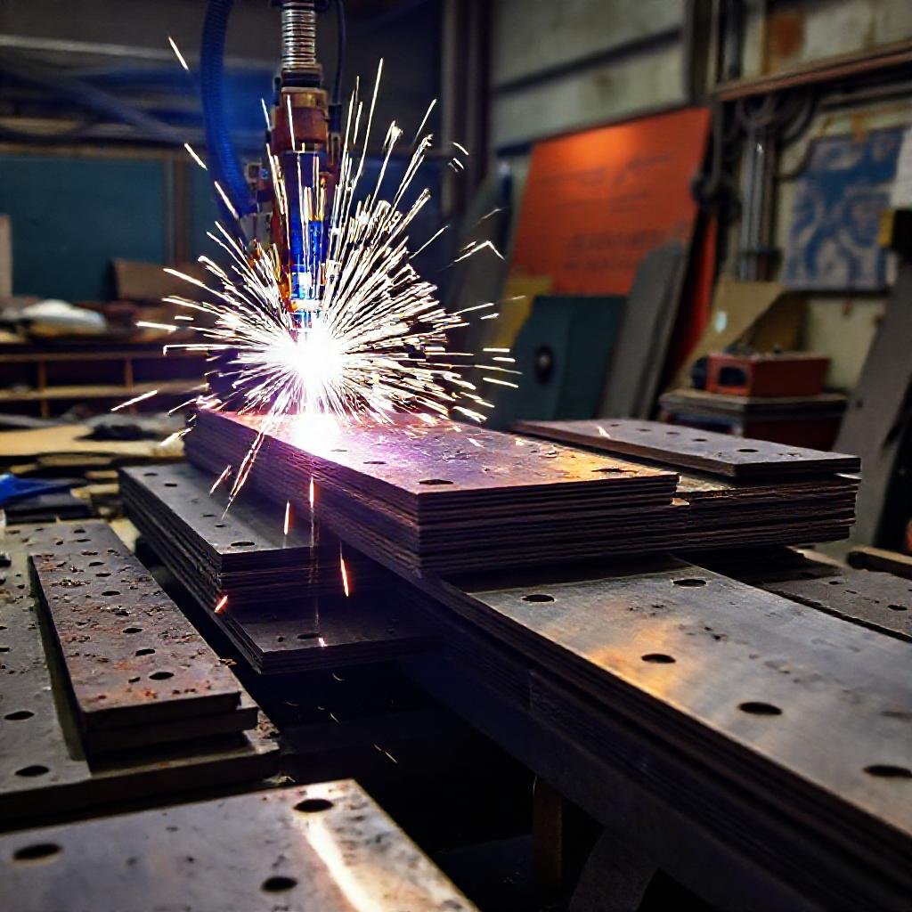 Laser Cutting Plat Besi Bintaro
