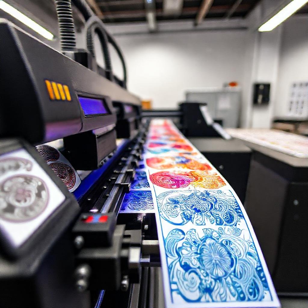 Digital Printing Sticker UV Serpong