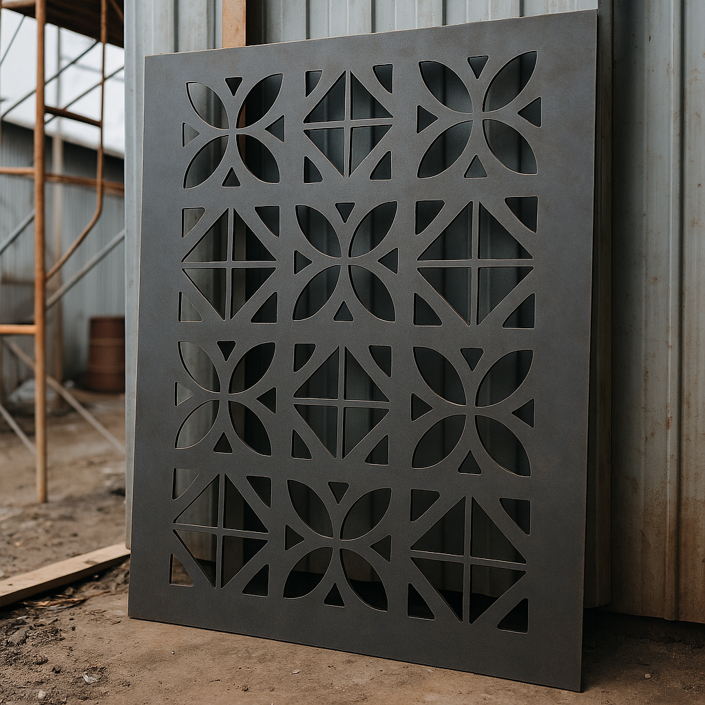 Laser Cutting Plat Besi