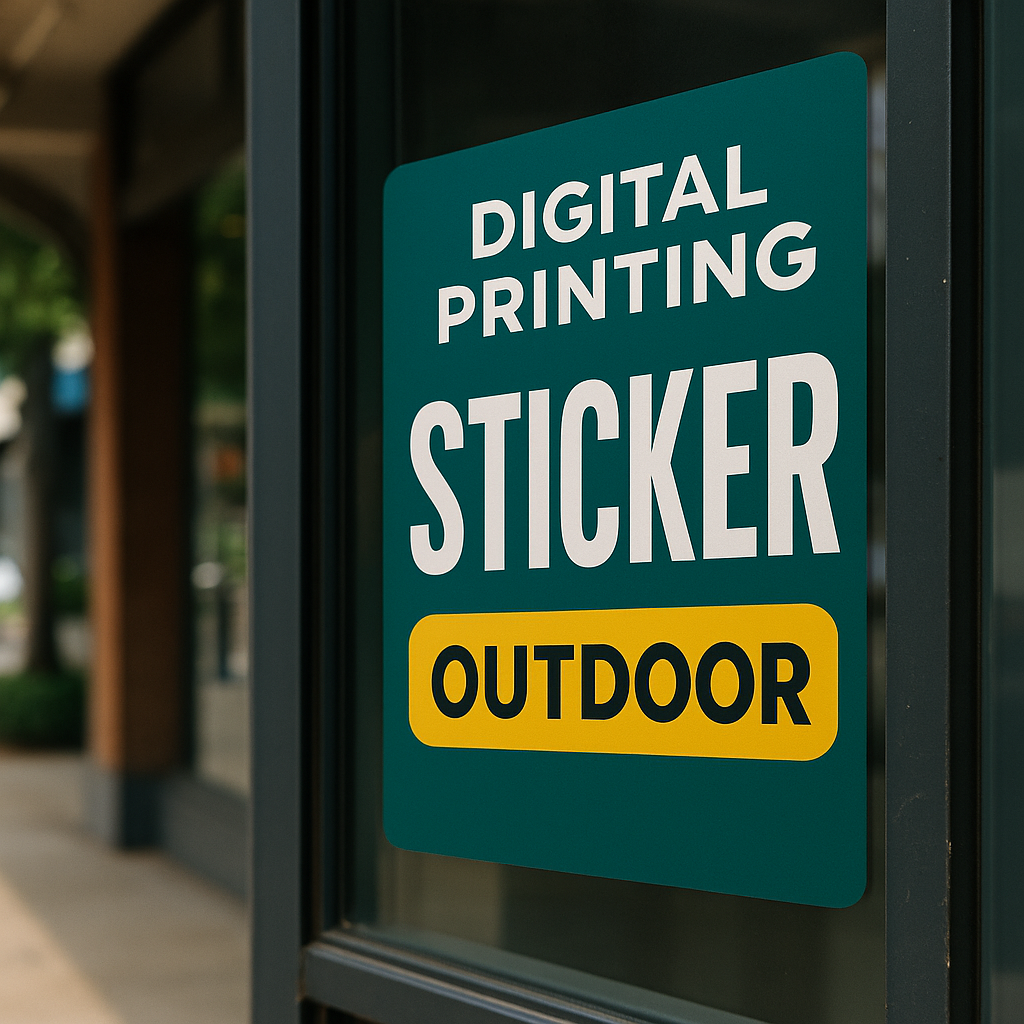 Digital Printing Sticker UV