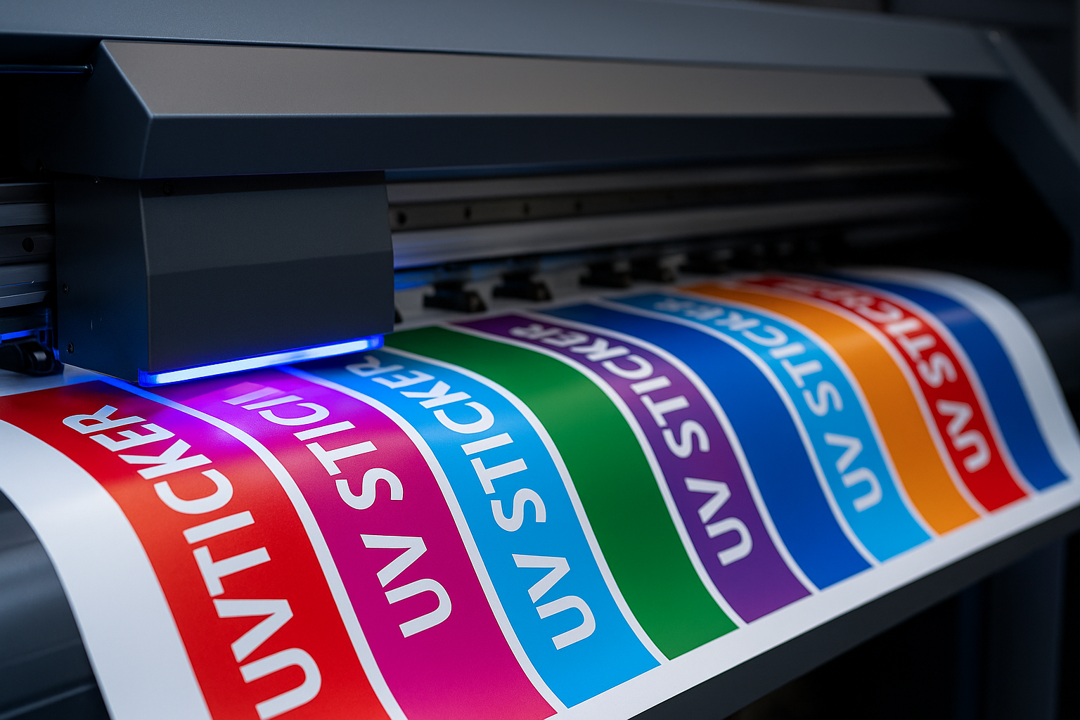 Cetak Digital Printing Sticker UV di Kramat Jati, Jakarta Timur