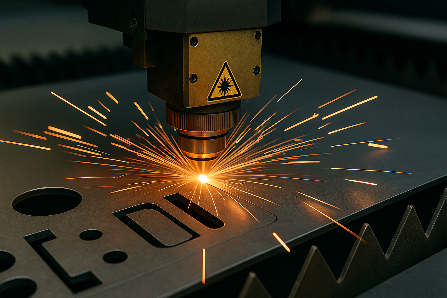 Laser Cutting Plat Besi