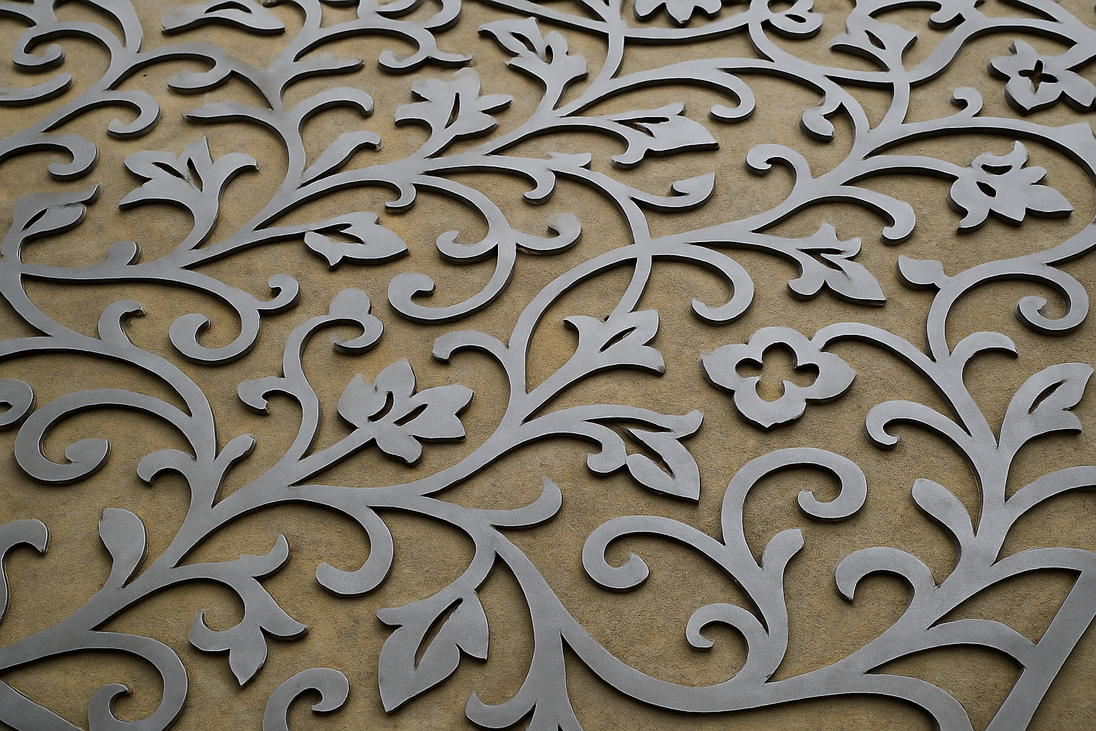 Laser Cutting Plat Besi