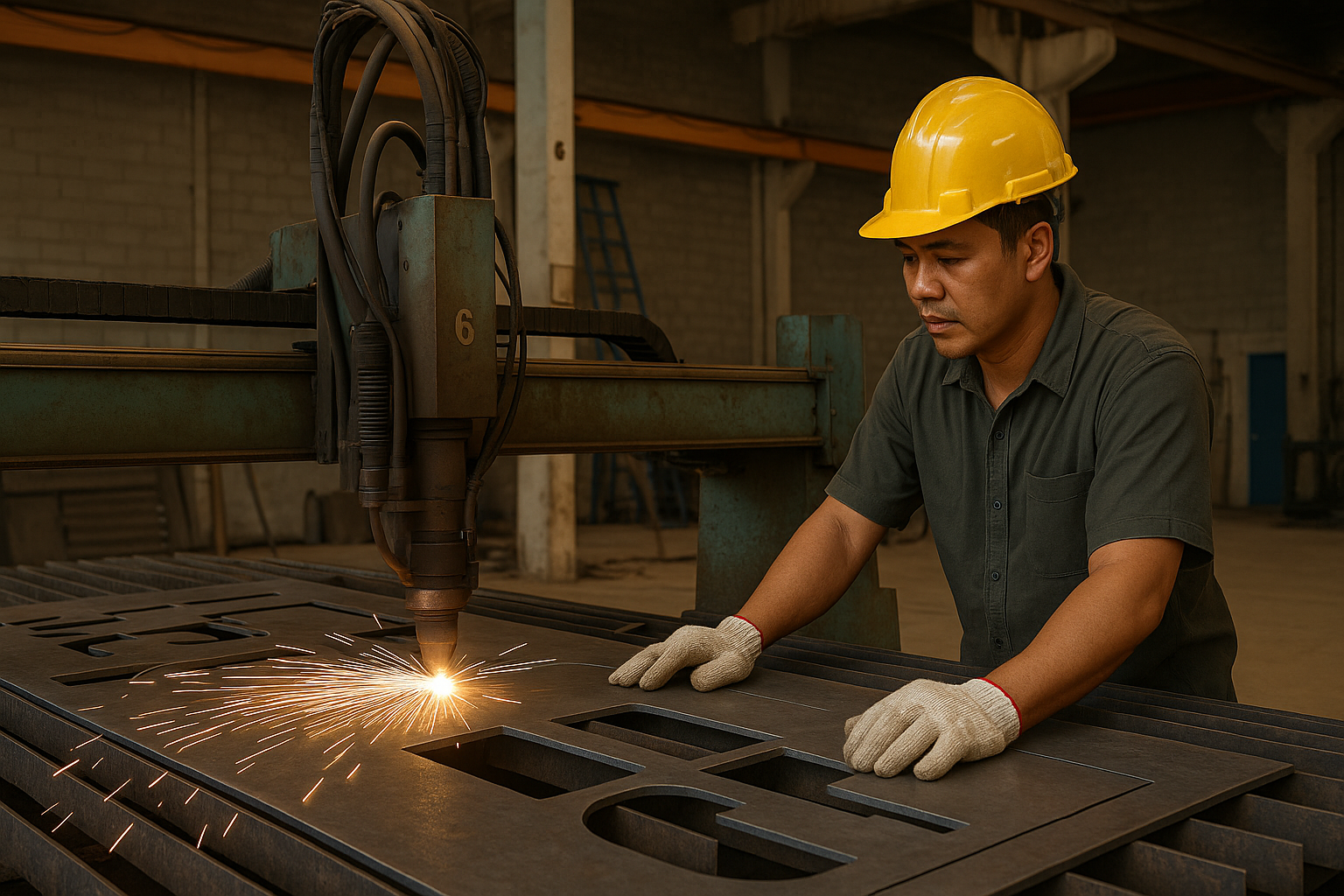 Laser Cutting Plat Besi
