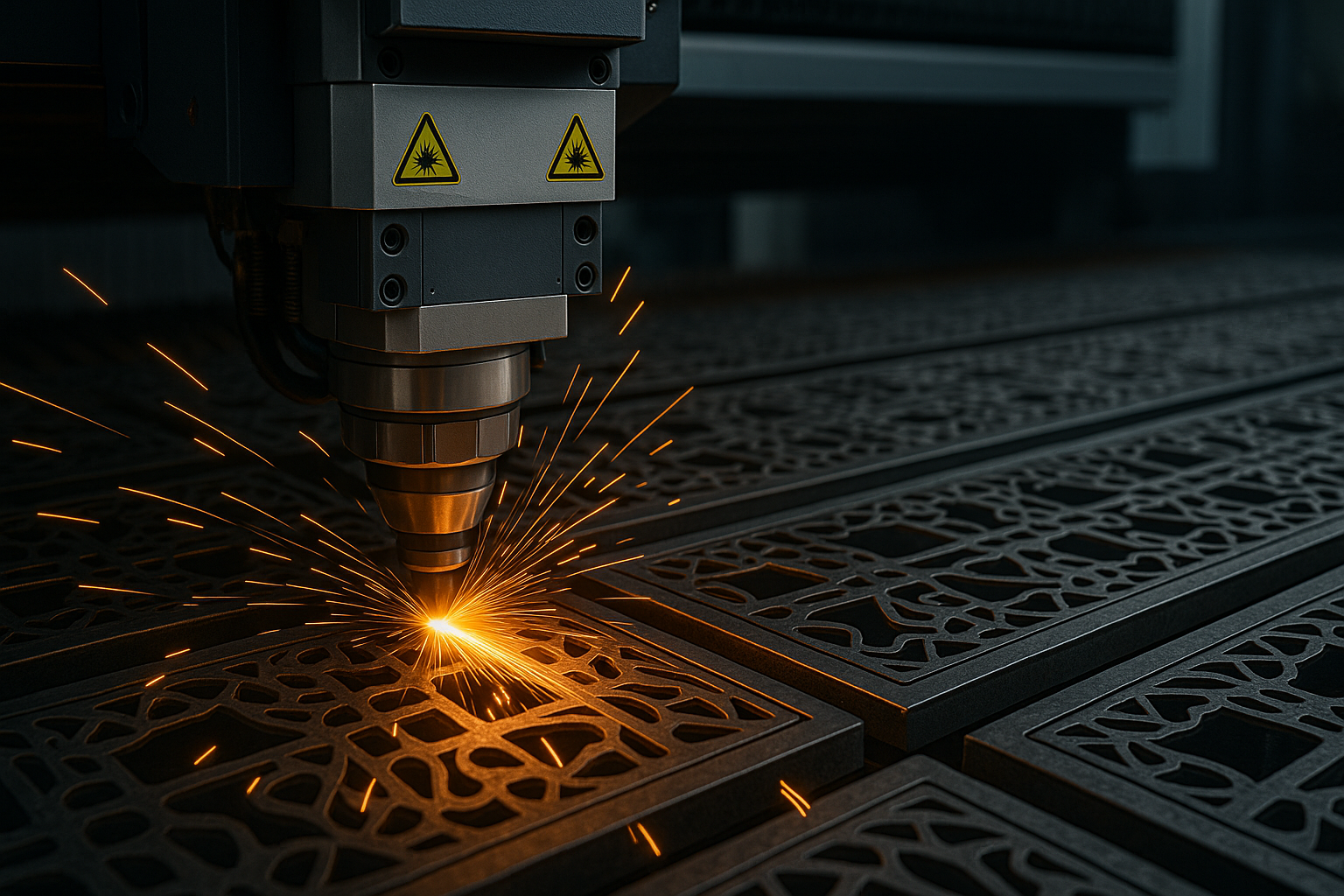 Laser Cutting Plat Besi