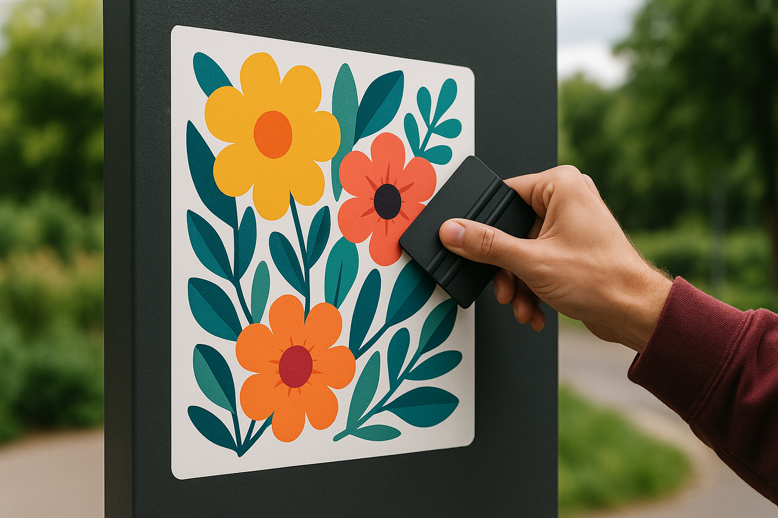 Tips Desain Sticker UV