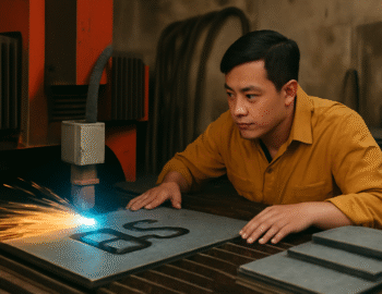 Laser Cutting Plat Besi