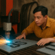 Laser Cutting Plat Besi