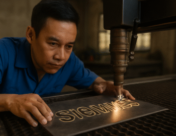 Laser Cutting Plat Besi