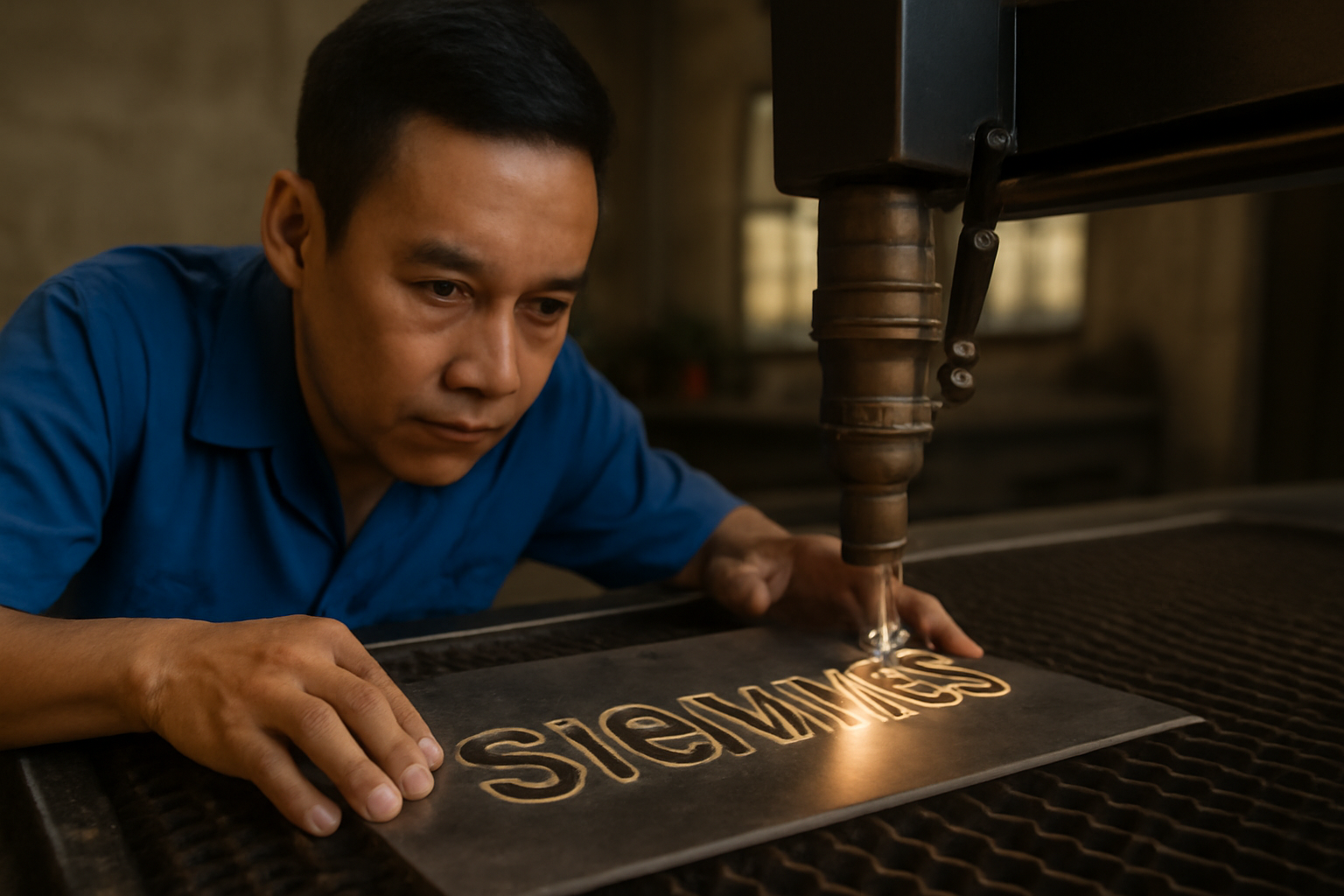 Laser Cutting Plat Besi