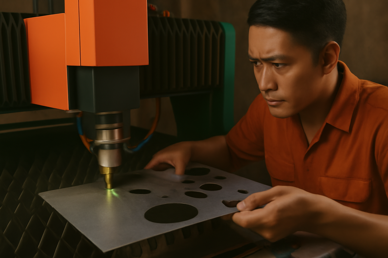 Laser Cutting Plat Galvanil