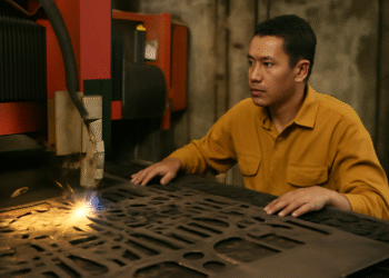 Laser Cutting Plat Besi