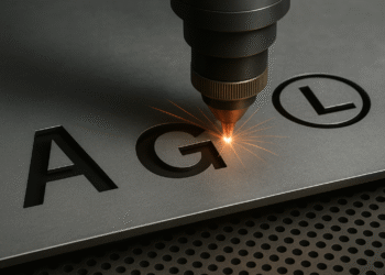 Laser Cutting Plat Besi Bentuk Huruf dan Logo di Jatiuwung