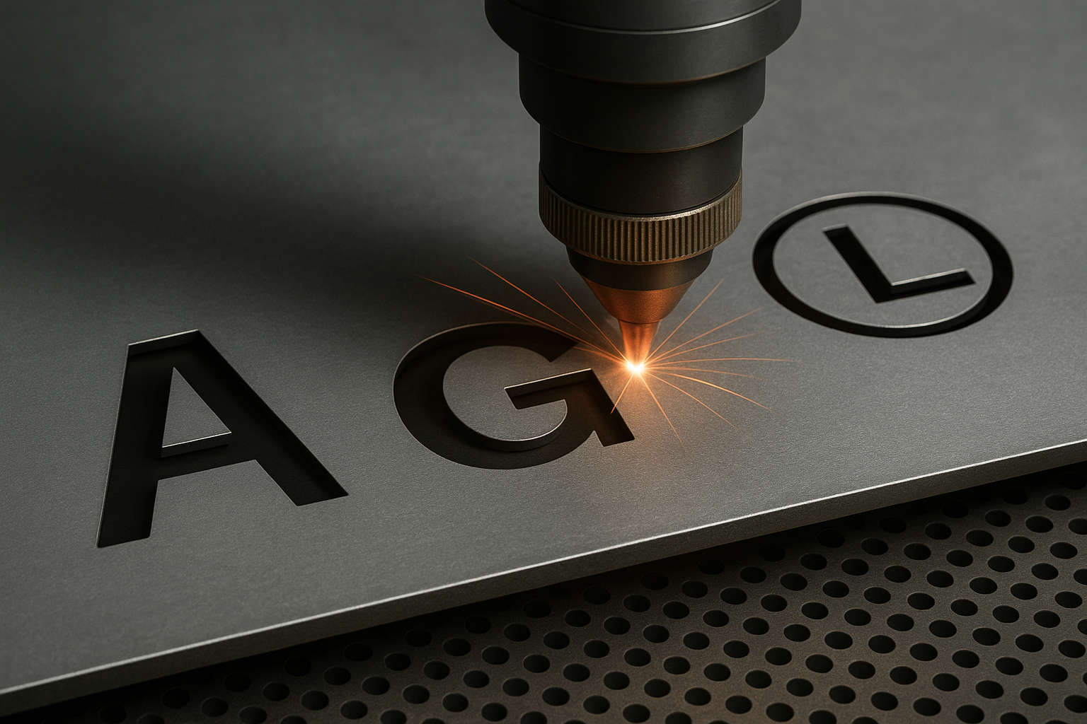 Laser Cutting Plat Besi Bentuk Huruf dan Logo di Jatiuwung