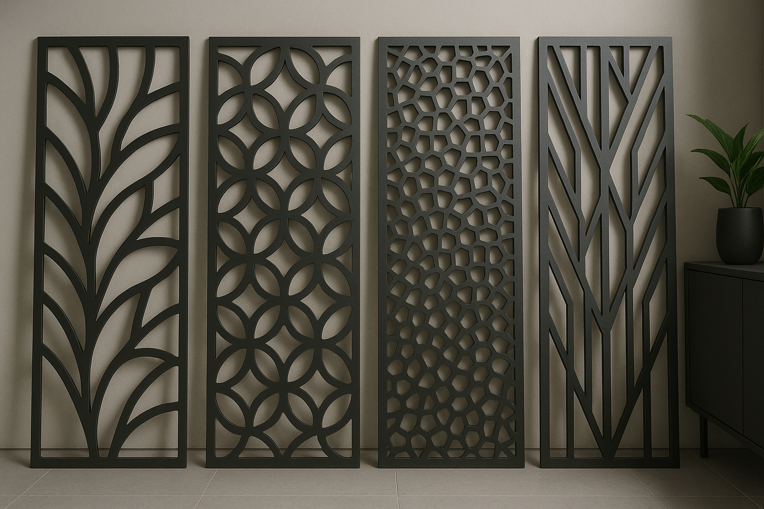 Laser Cutting Plat Besi Tangerang Modern Elegan