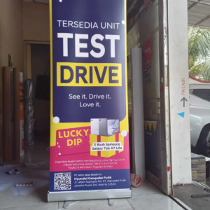 Roll Up banner 80/85 x 200